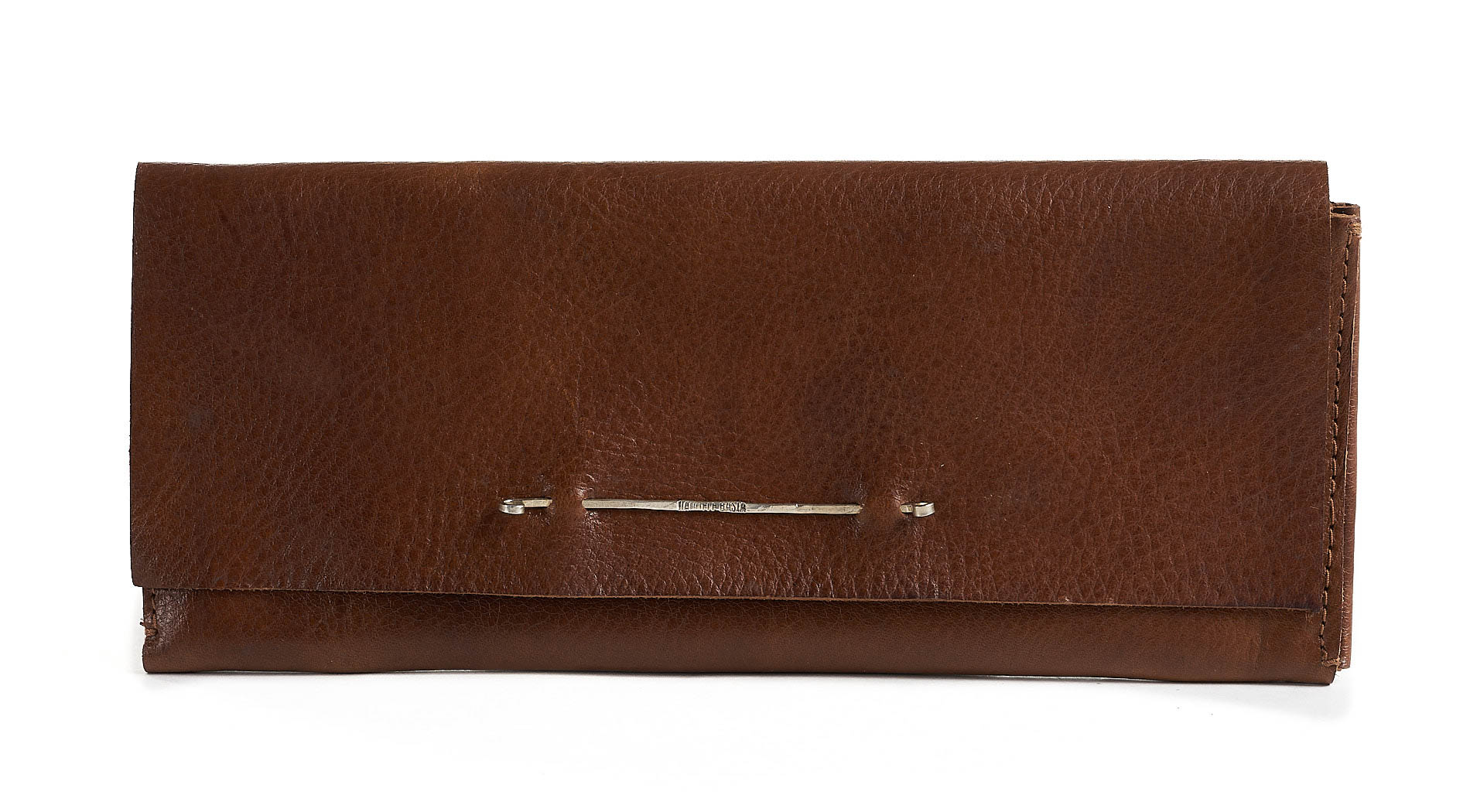 daniele basta leather and silver bags - FRONT